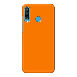 Plain Orange Hard Back Case Cover for