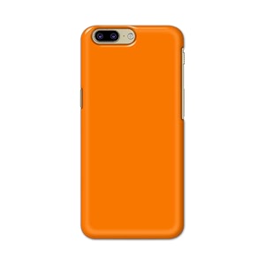 Plain Orange Hard Back Case Cover for