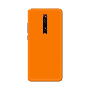 Plain Orange Hard Back Case Cover for