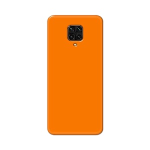 Plain Orange Hard Back Case Cover for
