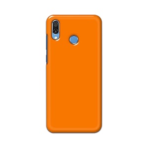 Plain Orange Hard Back Case Cover for