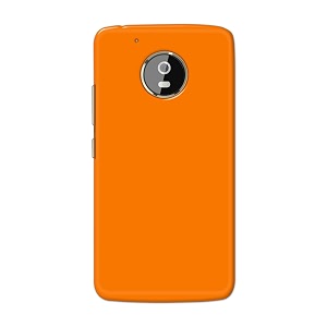 Plain Orange Hard Back Case Cover for