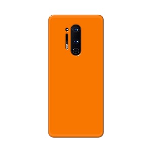 Plain Orange Hard Back Case Cover for
