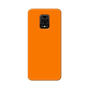 Plain Orange Hard Back Case Cover for