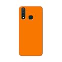 Plain Orange Hard Back Case Cover for