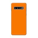 Plain Orange Hard Back Case Cover for