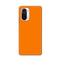 Plain Orange Hard Back Case Cover for