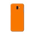 Plain Orange Hard Back Case Cover for
