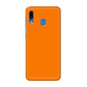 Plain Orange Hard Back Case Cover for