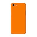Plain Orange Hard Back Case Cover for