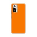 Plain Orange Hard Back Case Cover for