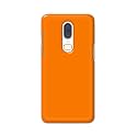 Plain Orange Hard Back Case Cover for