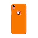 Plain Orange Hard Back Case Cover for