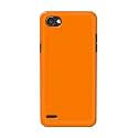Plain Orange Hard Back Case Cover for