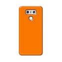Plain Orange Hard Back Case Cover for