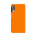 Plain Orange Hard Back Case Cover for