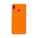 Plain Orange Hard Back Case Cover for