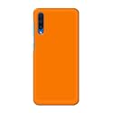 Plain Orange Hard Back Case Cover for