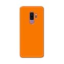 Plain Orange Hard Back Case Cover for