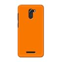 Plain Orange Hard Back Case Cover for