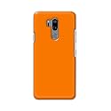 Plain Orange Hard Back Case Cover for