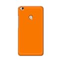 Plain Orange Hard Back Case Cover for