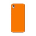 Plain Orange Hard Back Case Cover for