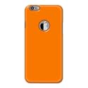 Plain Orange Hard Back Case Cover for