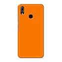 Plain Orange Hard Back Case Cover for