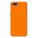 Plain Orange Hard Back Case Cover for
