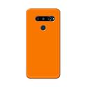 Plain Orange Hard Back Case Cover for
