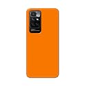 Plain Orange Hard Back Case Cover for