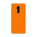 Plain Orange Hard Back Case Cover for