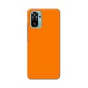 Plain Orange Hard Back Case Cover for