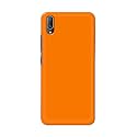 Plain Orange Hard Back Case Cover for