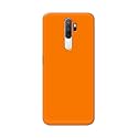 Plain Orange Hard Back Case Cover for