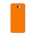 Plain Orange Hard Back Case Cover for