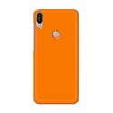 Plain Orange Hard Back Case Cover for