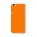 Plain Orange Hard Back Case Cover for