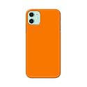 Plain Orange Hard Back Case Cover for