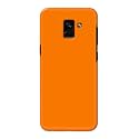 Plain Orange Hard Back Case Cover for