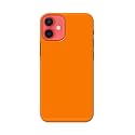 Plain Orange Hard Back Case Cover for