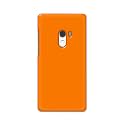 Plain Orange Hard Back Case Cover for