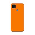 Plain Orange Hard Back Case Cover for