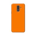 Plain Orange Hard Back Case Cover for