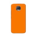 Plain Orange Hard Back Case Cover for