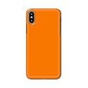 Plain Orange Hard Back Case Cover for