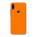 Plain Orange Hard Back Case Cover for