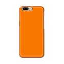 Plain Orange Hard Back Case Cover for