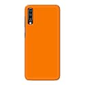 Plain Orange Hard Back Case Cover for